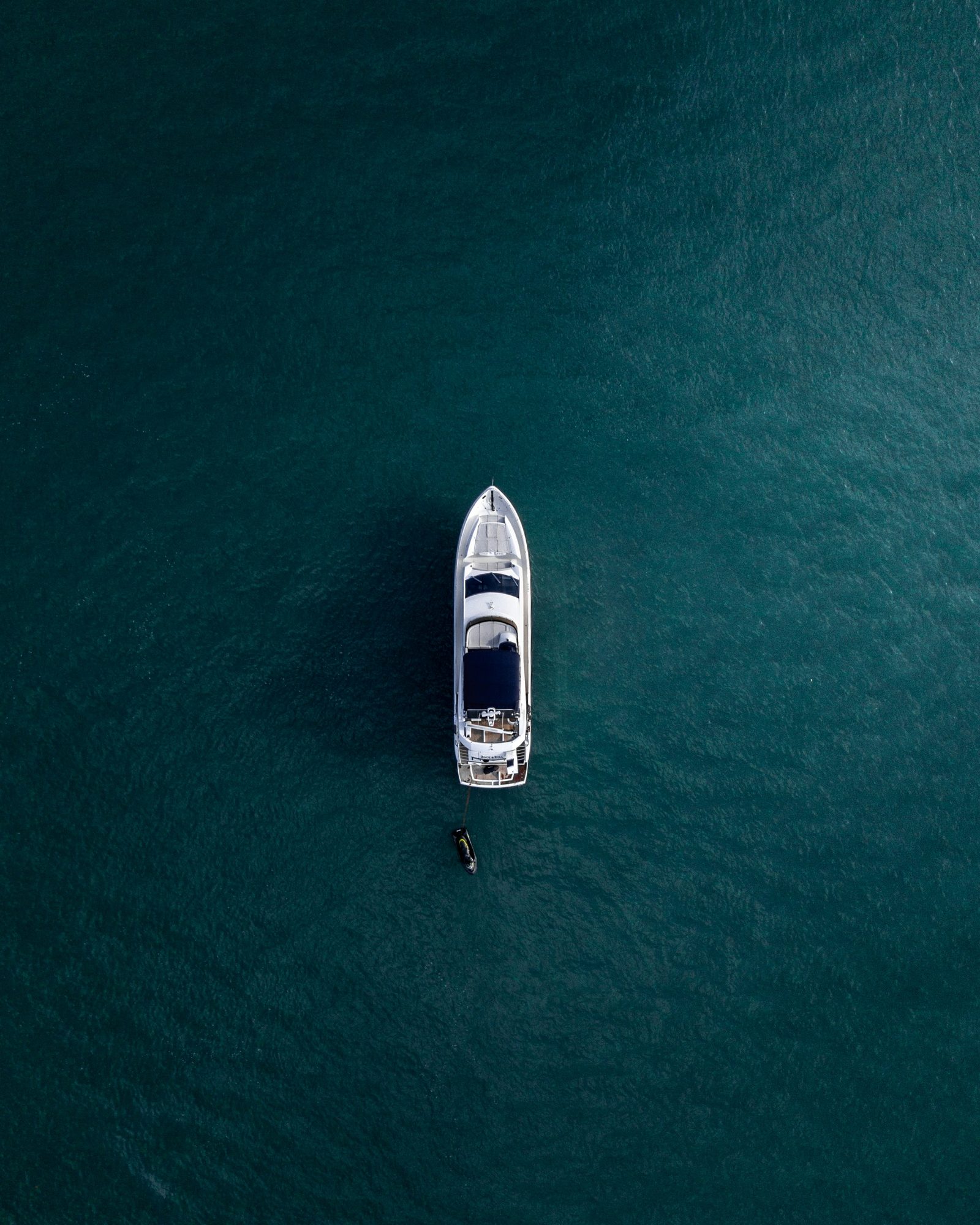 Yacht in the Mediterranean